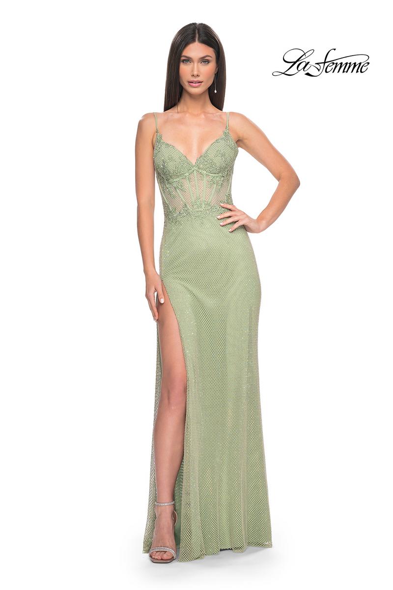 La Femme Dress 32236 - SAGE