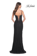 La Femme Dress 32237 - BLACK
