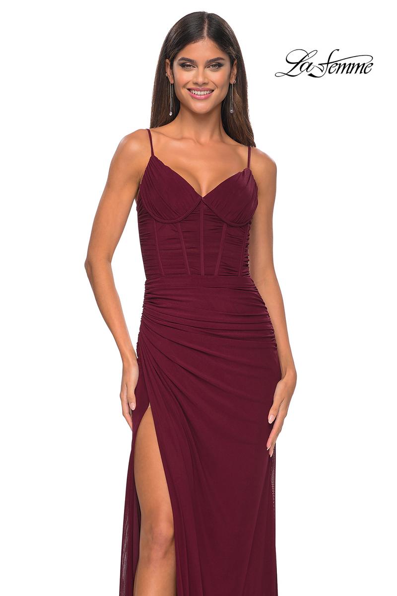 La Femme Dress 32239 - WINE