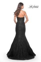La Femme Dress 32249 - BLACK