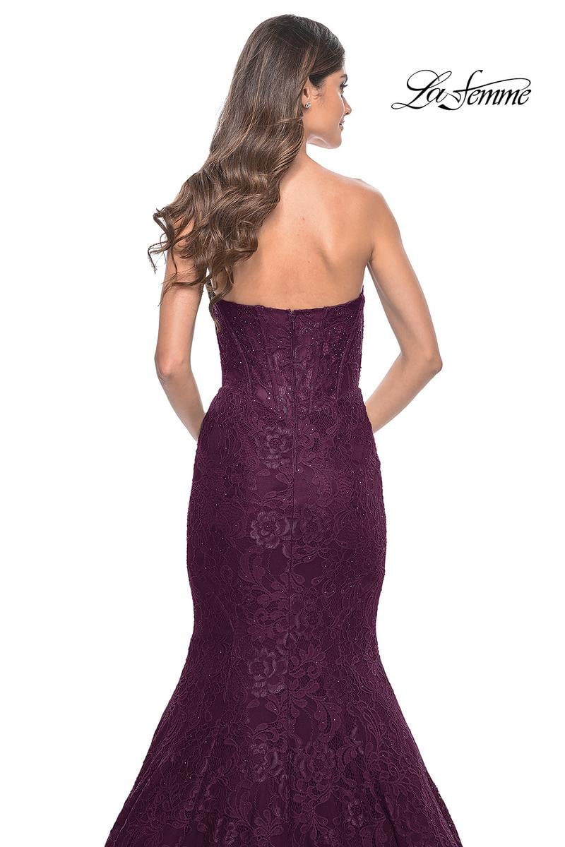 La Femme Dress 32249 - DARK BERRY
