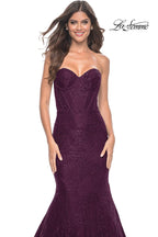 La Femme Dress 32249 - DARK BERRY