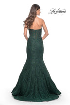 La Femme Dress 32249 - DARK EMERALD