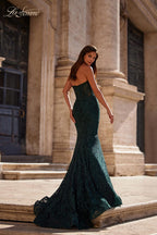 La Femme Dress 32249 - DARK EMERALD
