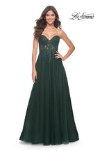 La Femme Dress 32253 - DARK EMERALD