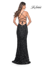 La Femme Dress 32255 - BLACK