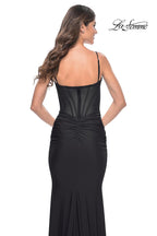 La Femme Dress 32257 - BLACK