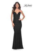 La Femme Dress 32257 - BLACK