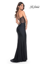 La Femme Dress 32258 - BLACK