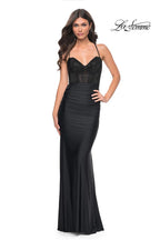 La Femme Dress 32260 - BLACK