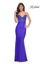 La Femme Dress 32260 - ROYAL BLUE