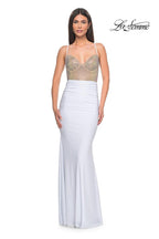 La Femme Dress 32260 - WHITE