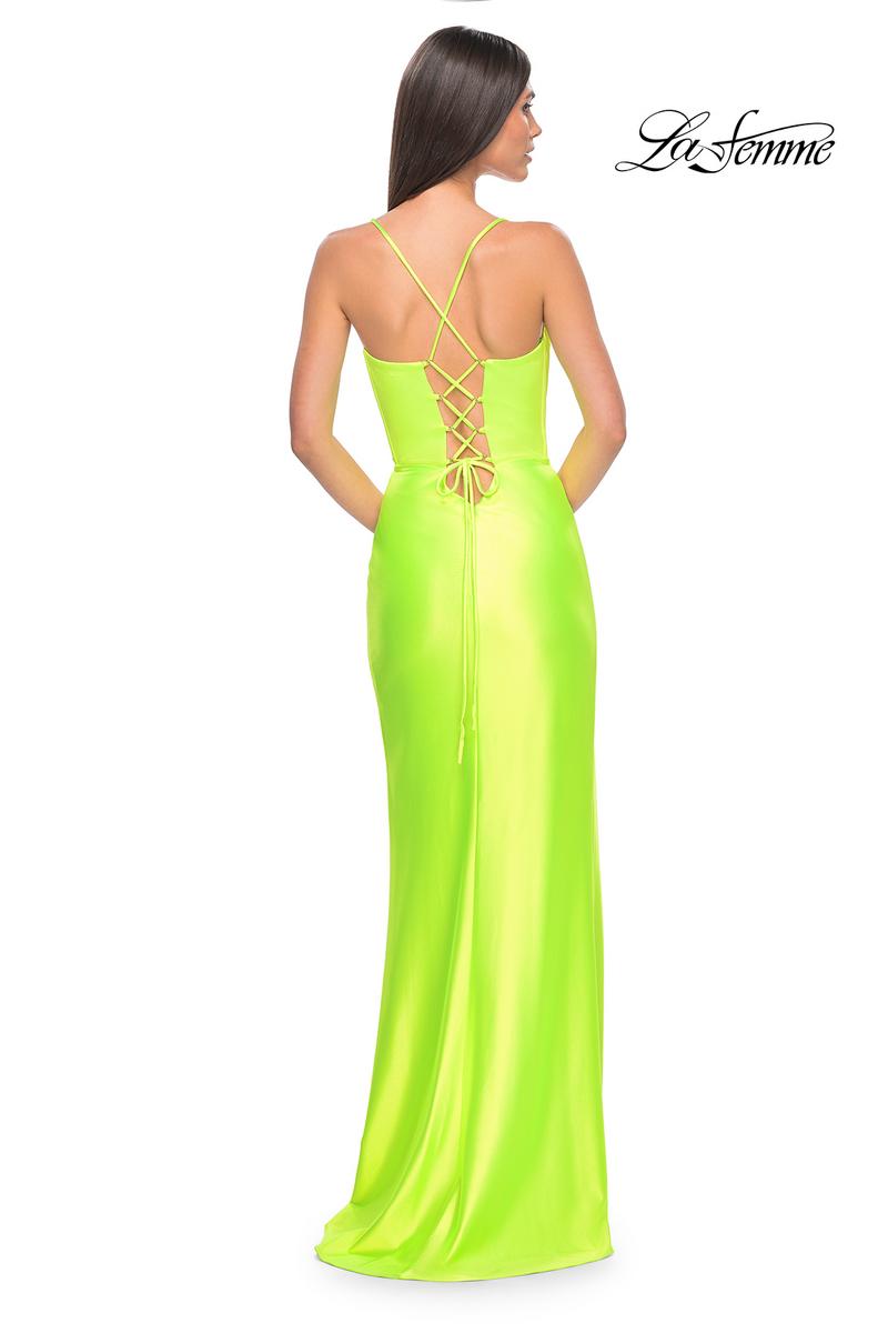 La Femme Dress 32262 - BRIGHT GREEN