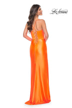 La Femme Dress 32262 - BRIGHT ORANGE