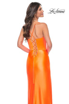 La Femme Dress 32262 - BRIGHT ORANGE