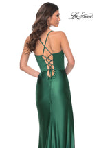 La Femme Dress 32264 - DARK EMERALD