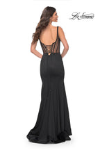 La Femme Dress 32268 - BLACK