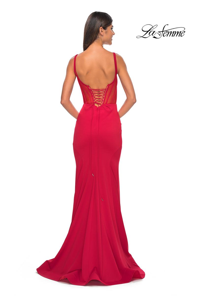 La Femme Dress 32268 - RED