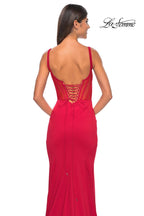 La Femme Dress 32268 - RED