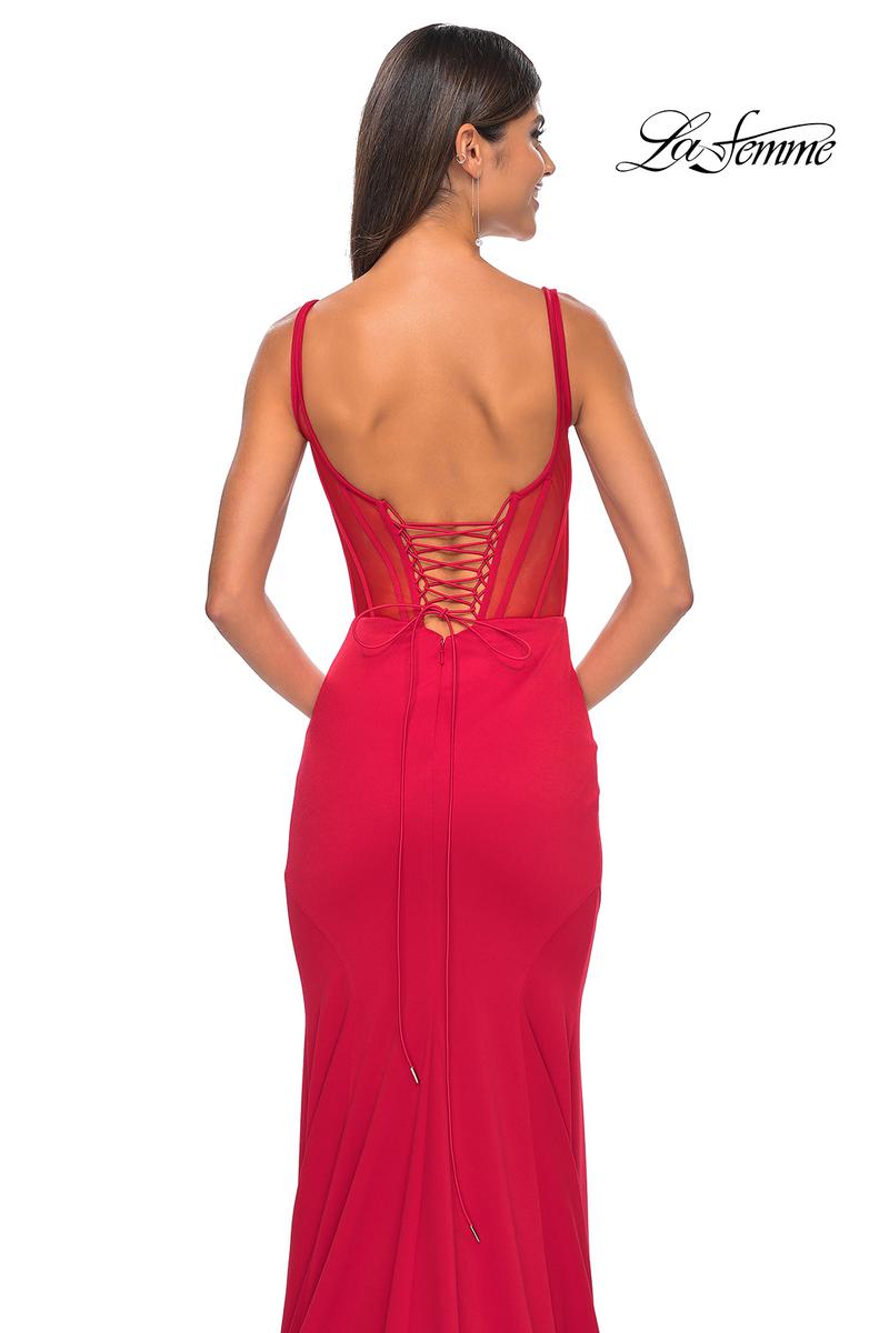 La Femme Dress 32268 - RED