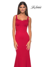 La Femme Dress 32268 - RED