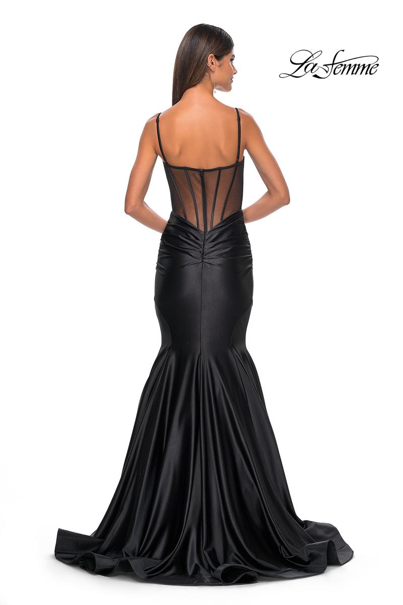 La Femme Dress 32269 - BLACK