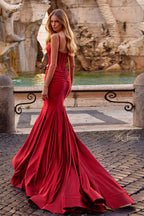 La Femme Dress 32269 - RED