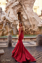 La Femme Dress 32269 - RED