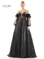 Colors Dress Dress 3226 - Black