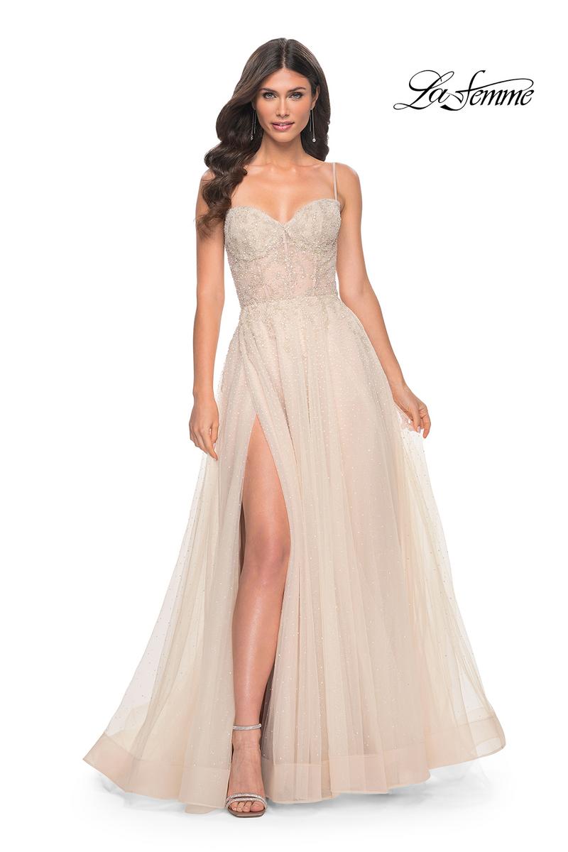 La Femme Dress 32271 - CHAMPAGNE