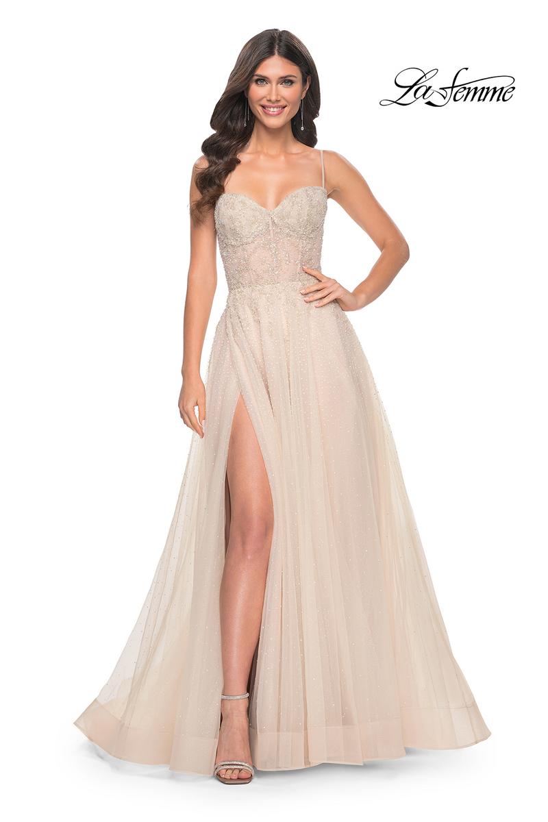 La Femme Dress 32271 - CHAMPAGNE