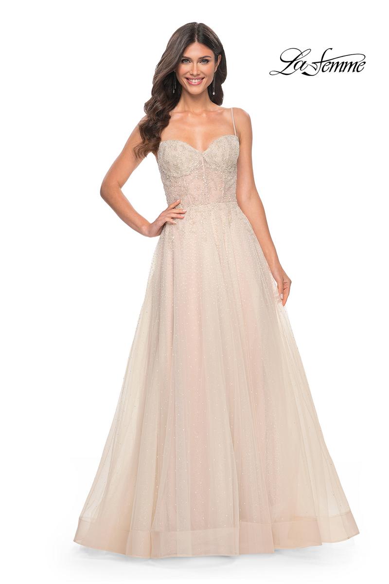 La Femme Dress 32271 - CHAMPAGNE