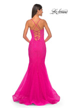 La Femme Dress 32273 - HOT FUCHSIA