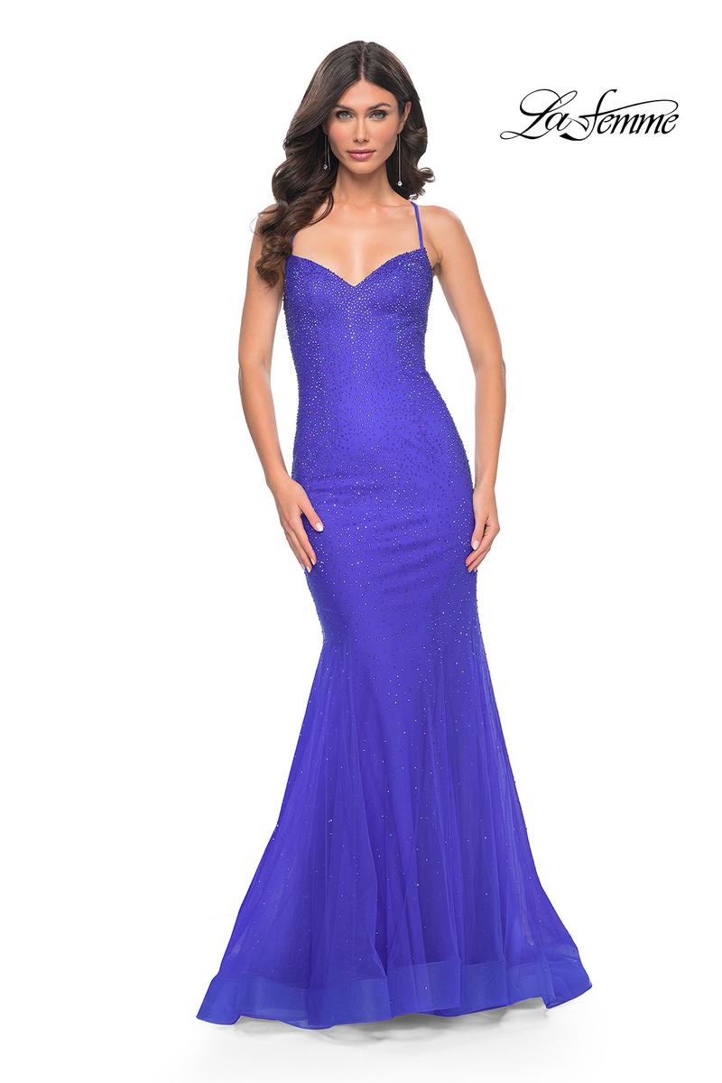 La Femme Dress 32273 - ROYAL BLUE