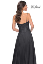 La Femme Dress 32276 - BLACK