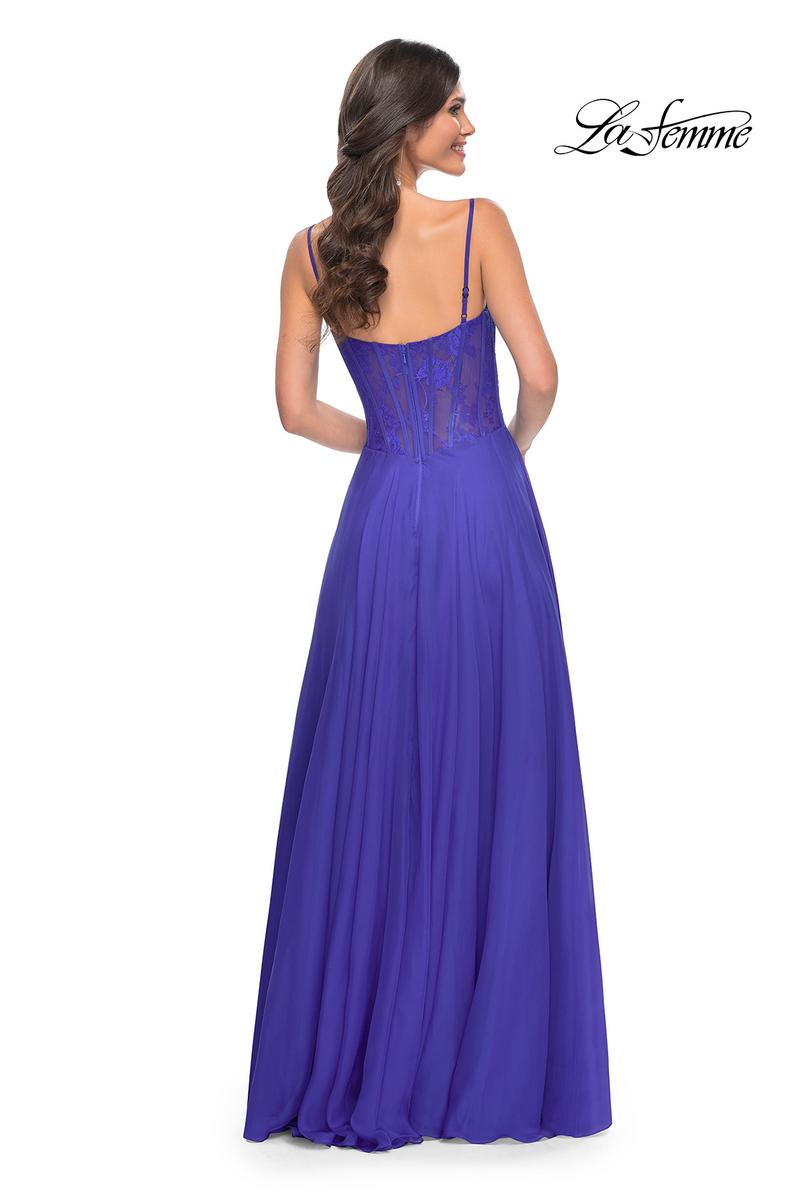 La Femme Dress 32276 - ROYAL BLUE