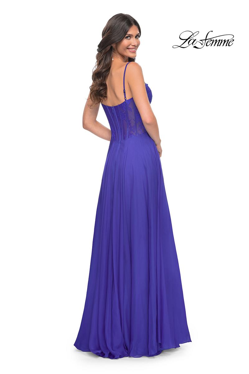 La Femme Dress 32276 - ROYAL BLUE