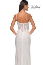 La Femme Dress 32285 - WHITE