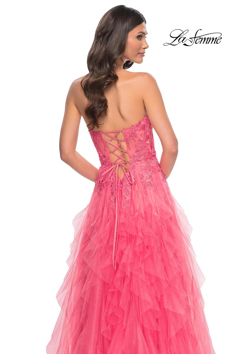 La Femme Dress 32286 - CORAL