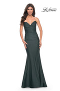 La Femme Dress 32289 - DARK EMERALD
