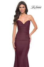 La Femme Dress 32289 - DARK WINE