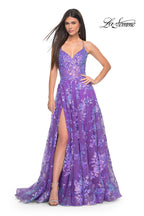La Femme Dress 32291 - PURPLE