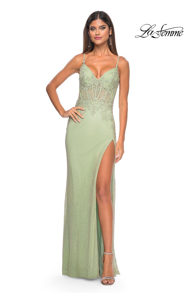 La Femme Dress 32292 - SAGE