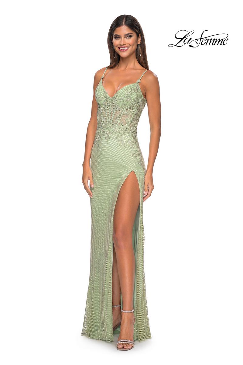 La Femme Dress 32292 - SAGE