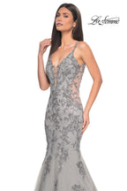 La Femme Dress 32295 - SILVER