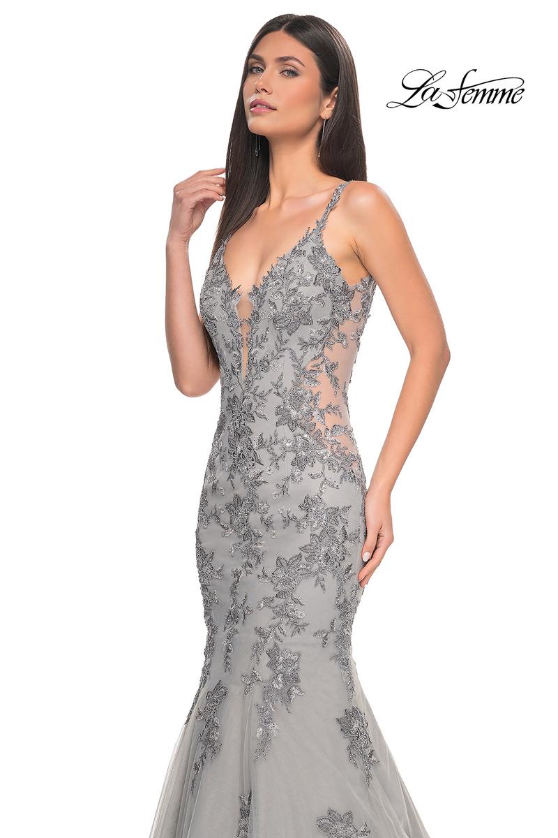La Femme Dress 32295 - SILVER