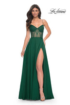 La Femme Dress 32296 - EMERALD