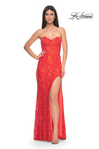 La Femme Dress 32298 - PAPAYA