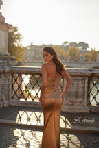 La Femme Dress 32300 - BRONZE