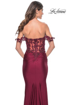 La Femme Dress 32302 - DARK BERRY